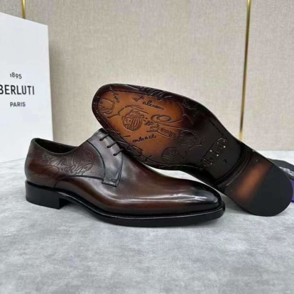 Souliers en cuir raffinés, parfaits pour une allure élégante et professionnelle. – Image 7