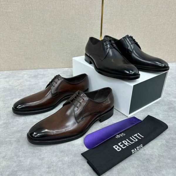 Souliers en cuir raffinés, parfaits pour une allure élégante et professionnelle. – Image 8